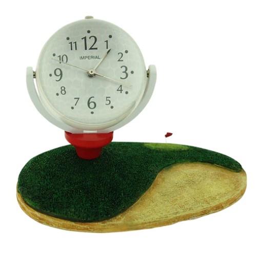 Miniature Clock Golf Playing Green Globe IMP424 - CLEARANCE NEEDS RE-BATTERY