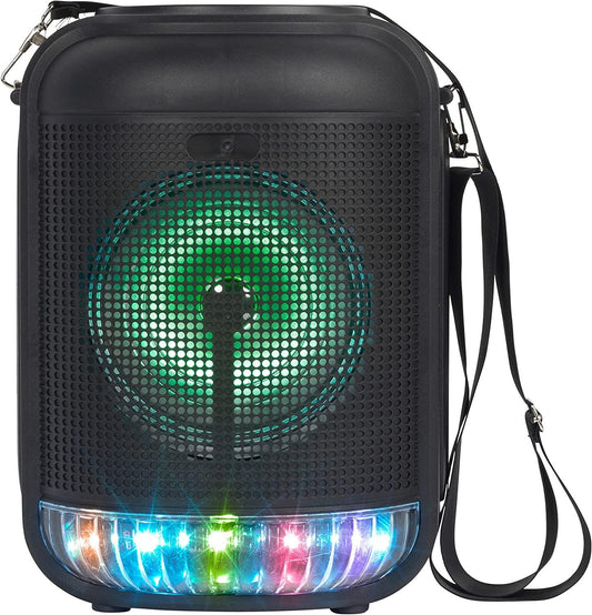 Intempo 50W LED Party Karaoke Bluetooth Speaker with Wired Microphone