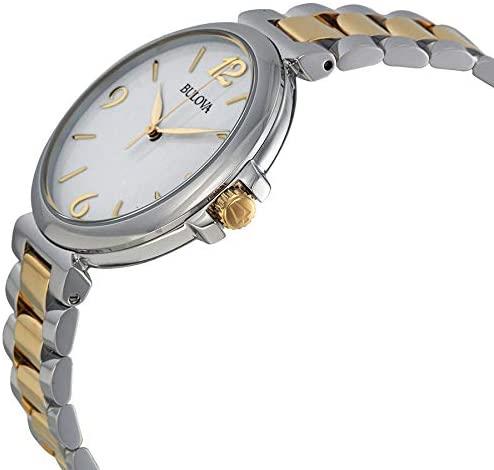 Bulova Women’s Two Tone Stainless Steel Dress Watch 98L194
