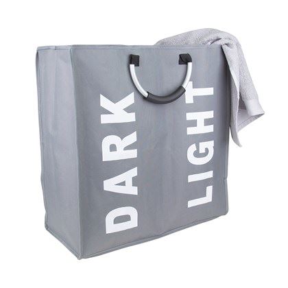 Anika Double Laundry Bag - Grey (Carton of 12)