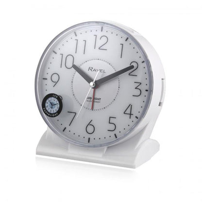 Ravel Large Contemporary Bedside Alarm Clock RC036 Available Multiple Colour