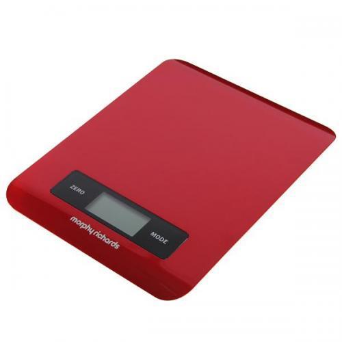 Morphy Richards Accents Digital Scale Red 46181