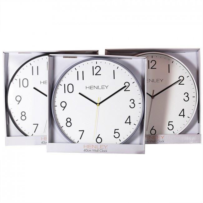 Henley Large Contemporary Print Wall Clock - HCW013