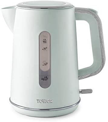 Tower Scandi Kettle & 2 Slice Toaster Combo Sage Green