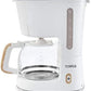 Tower Scandi 900w 1.25L Coffee Maker White