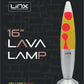 Linx 16" Lava Lamp - Yellow/Red