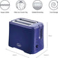 Quest 2-Slice Toaster - Navy Blue (Carton of 8)