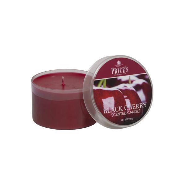 Price's Tin Scented Candle Black Cherry PPT010304