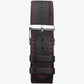 Accurist Men's Chronograph Date Black Leather Strap Watch MS645B
