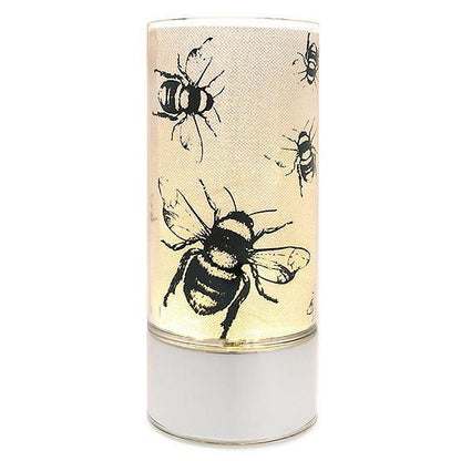 HESTIA® BUMBLEBEE WALL CLOCK /LED LIGHT UP TUBE 20CM