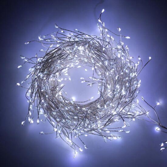 Christmas Workshop 5.6m 680 Micro LED Silver Cluster String Lights Warm White- 71769