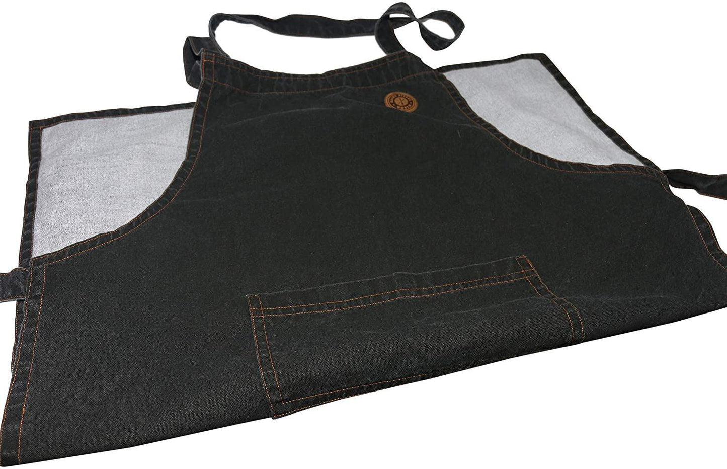 Hairy Bikers 60x85cm Stonewash Black Apron TXT1047