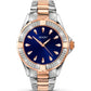 Seksy Womens Intense Watch 2 tone with blue face 2140