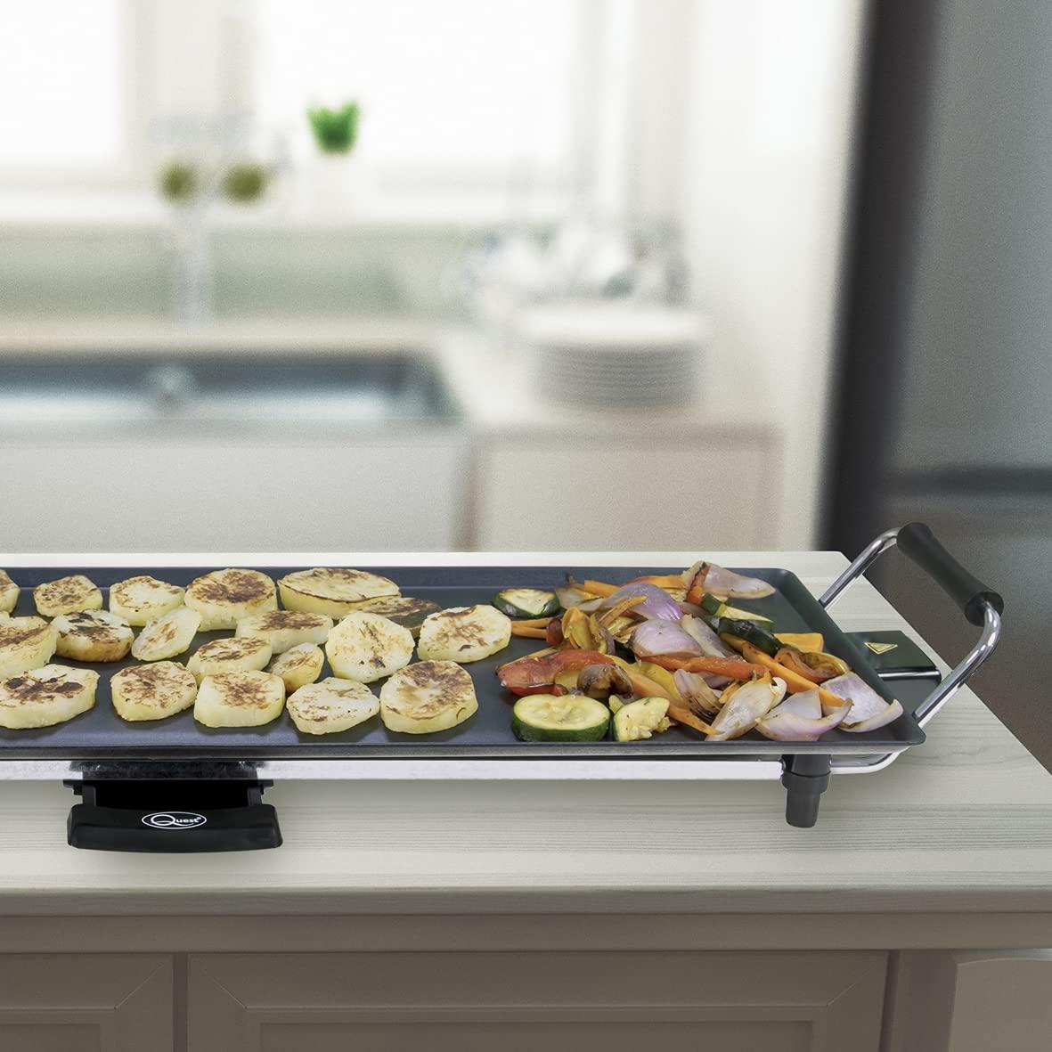 Electric teppanyaki table top grill hotsell