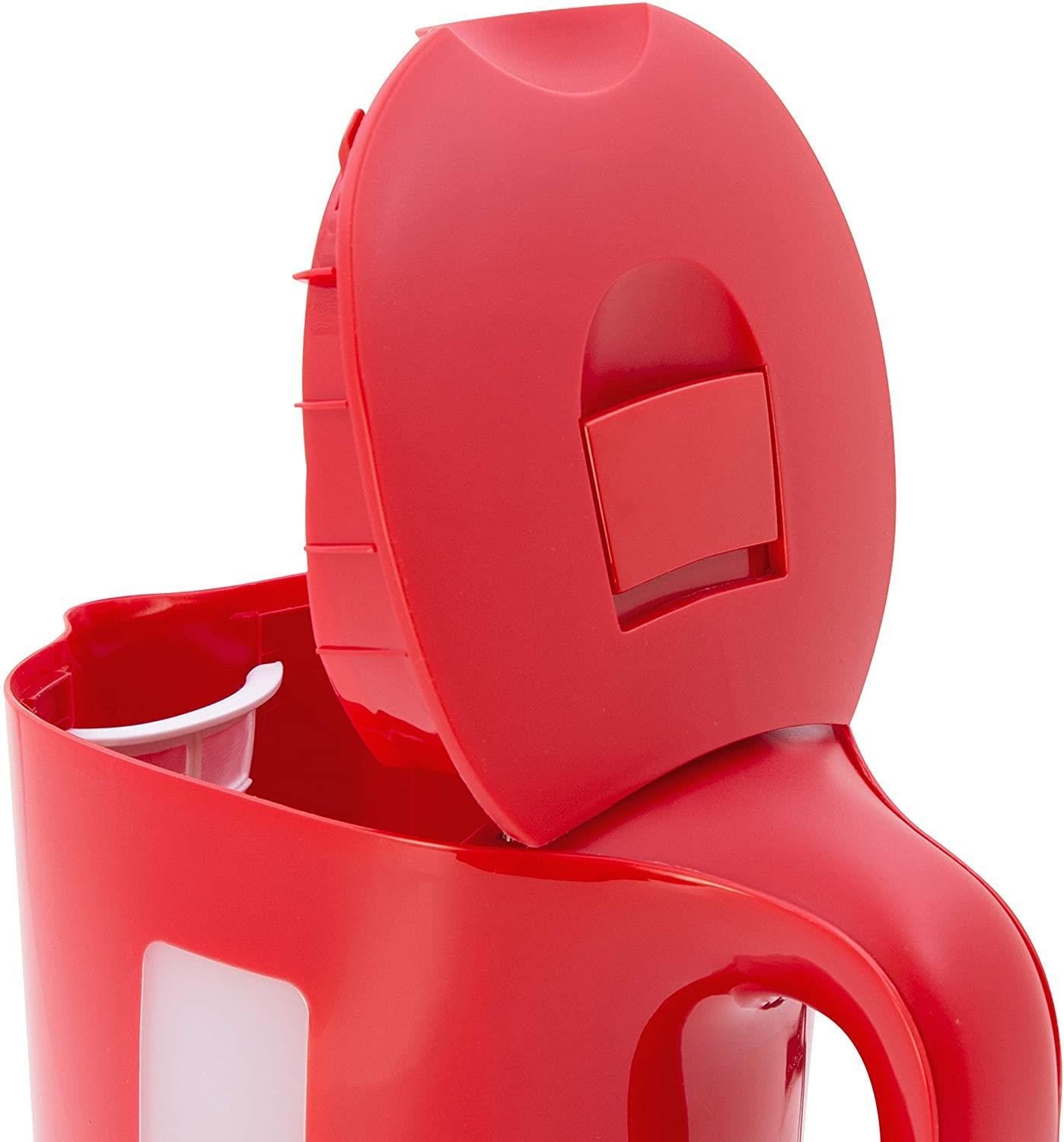 Red sales plastic kettle