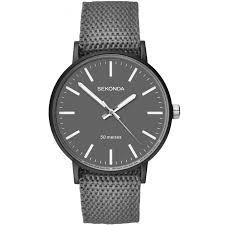 Sekonda Men's Grey Nylon Strap Watch 1493