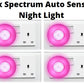 4 x Spectrum Automatic Sensor LED Night Light- Pink