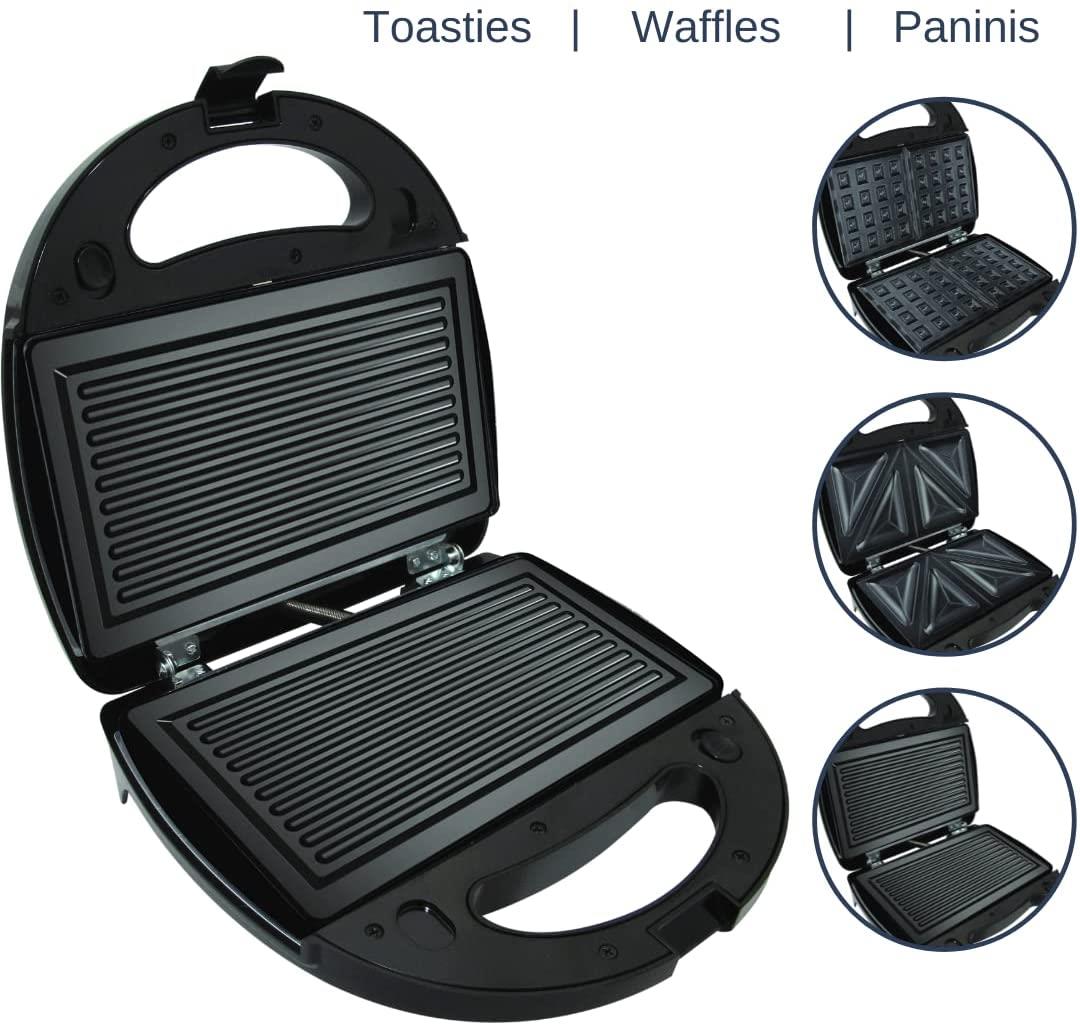 Domestic King 3-IN-1 Waffle Maker- DK18025