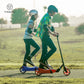 Yvolution Y Flyer Kids Foldable Pedalling Stepper Scooter ages 7+  Blue