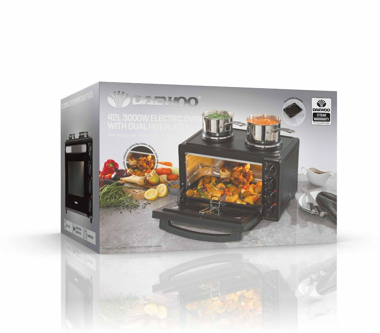 daewoo sda1610 electric mini oven