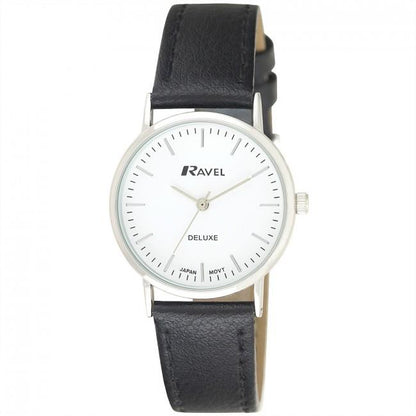 RDL RAVEL DELUXE WOMEN'S LEATHER STRAP WATCH