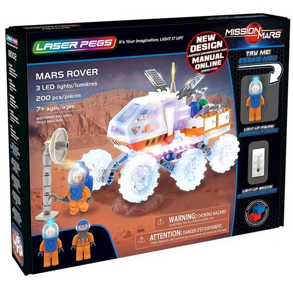 Laser Pegs-Mars Rover