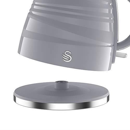 Swan 1.7 Litre Jug Symphony Kettle – Gey SK31050GRN