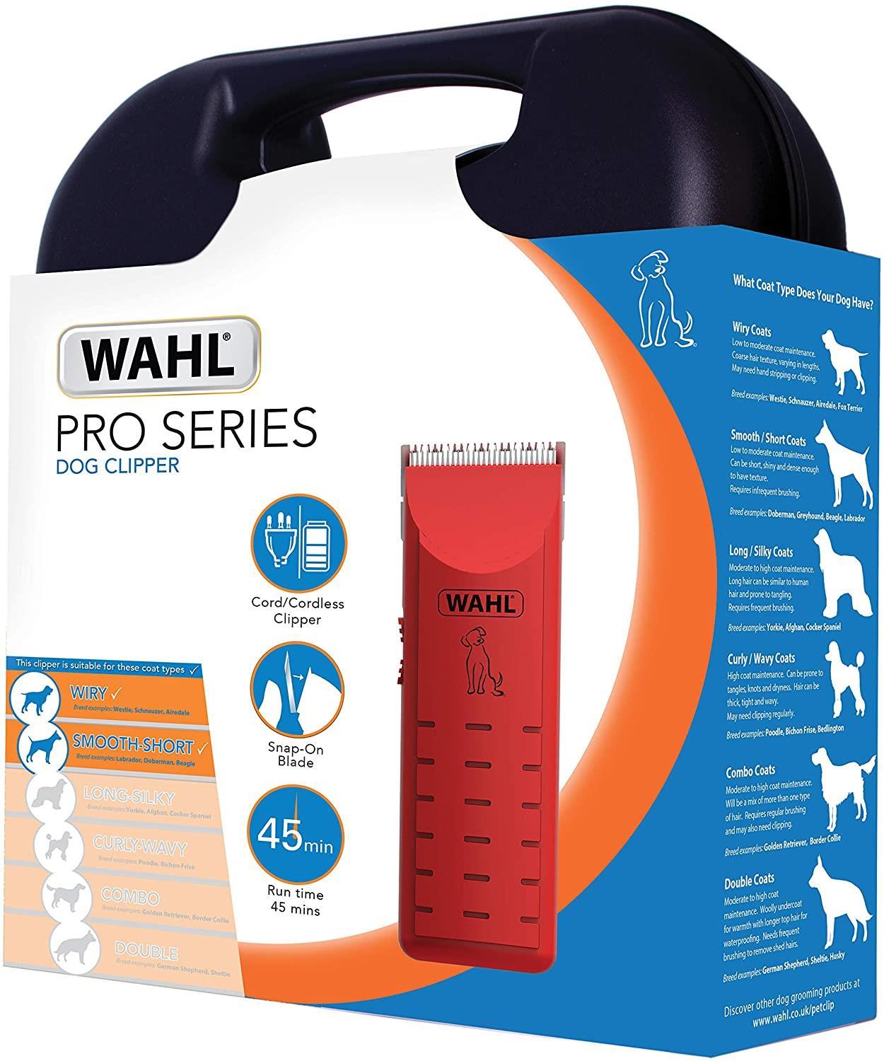 Wahl Pro Series Dog Grooming Kit- Red