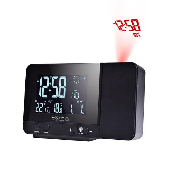 Acctim Sirius Radio Controlled Projector Alarm Clock 71863