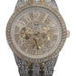 NY LONDON MENS FASHION BLING WATCH PI-7469 AVAILABLE MULTIPLE COLOUR