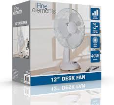 12 INCH TABLE FAN FINE ELEMENTS