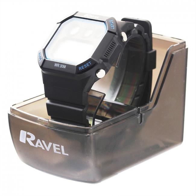 Ravel Adults Square Digital Sports Watch Blue RDG-21