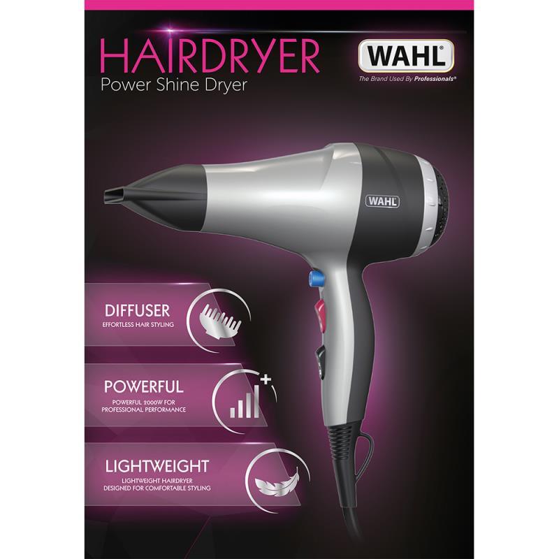 Wahl Hairdryer Power Shine Dryer ZY106