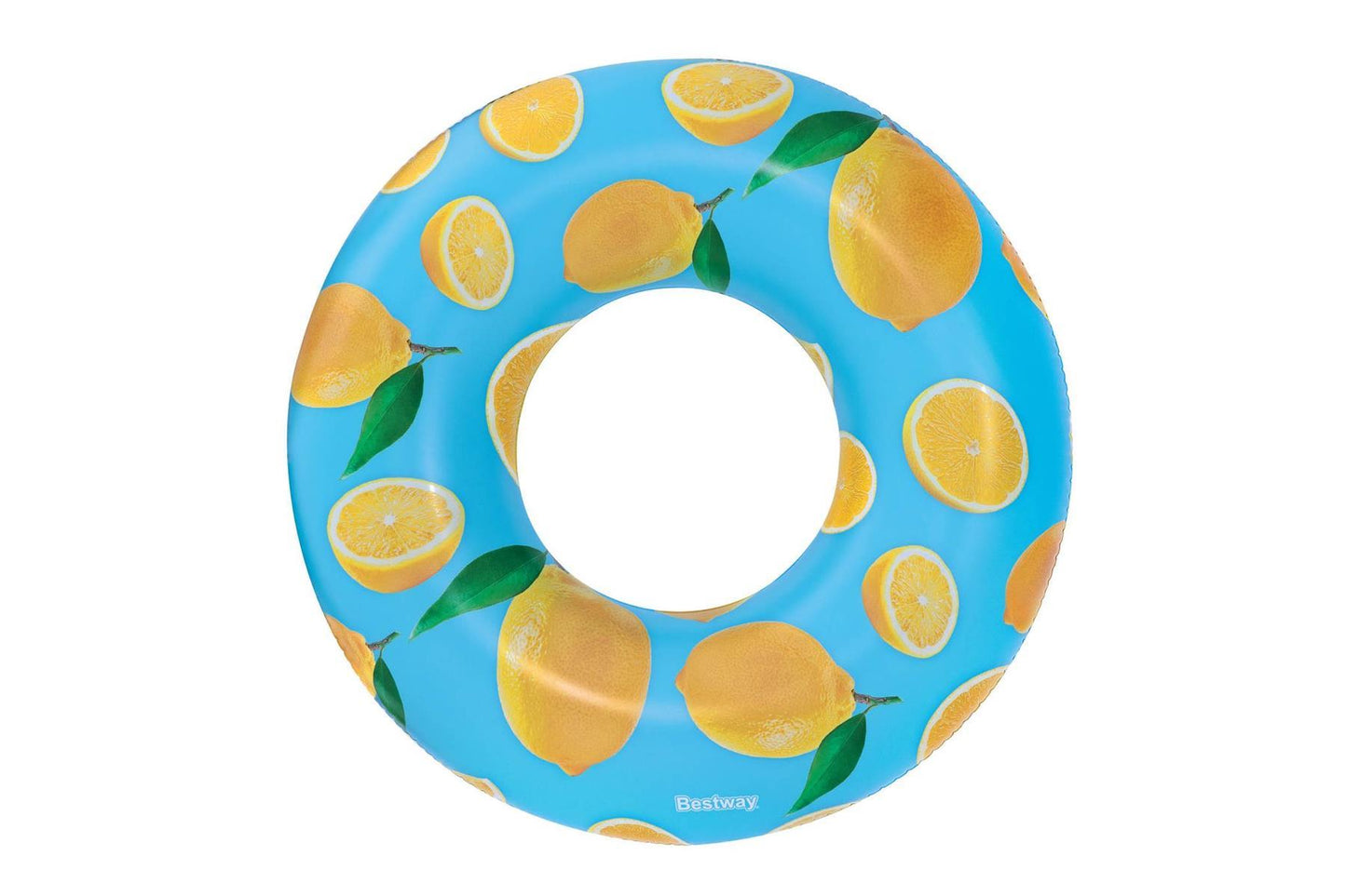 Bestway Scentsational Pool Inflatable Swim Ring Lounger Lemon Scent - BW36229