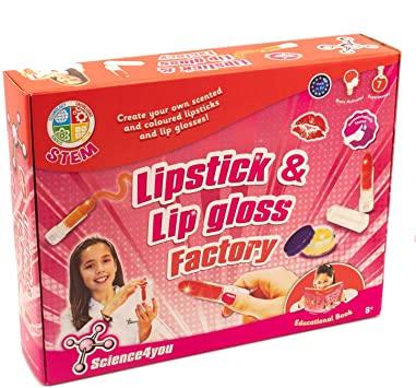 Science 4 You Lipstick & Lip Gloss Factory Playset