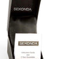 Sekonda Ladies Rectangular White Dial Black Leather Strap Watch 2693