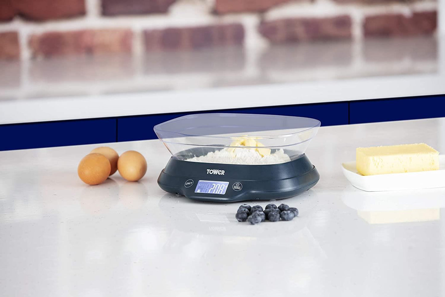 Tower kitchen scale & bowl- T876002