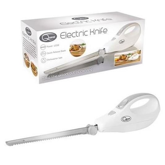 Quest Electric Knife White (Carton of 8)