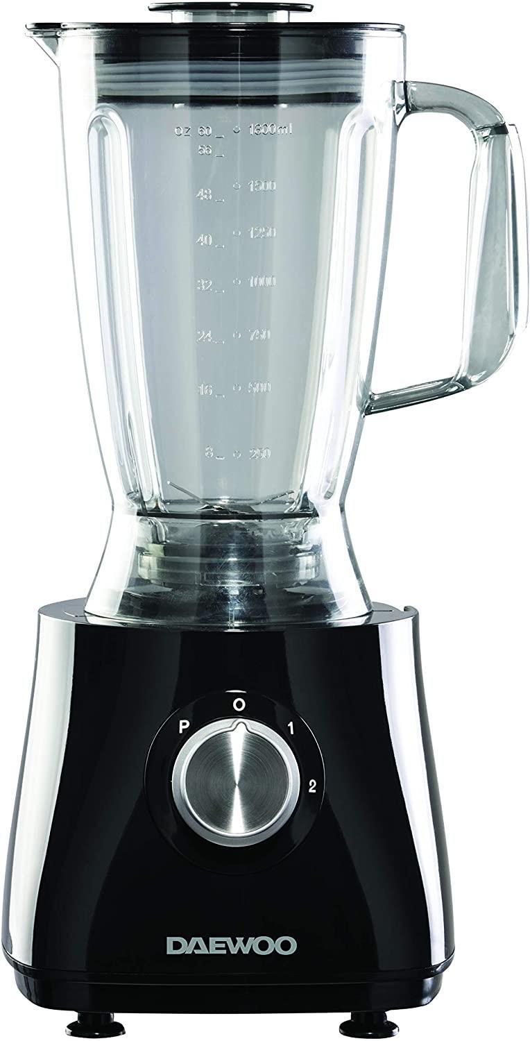 Daewoo 750W Plastic Compact Food Processor with 2L Bowl and 1.8L Blender Jug