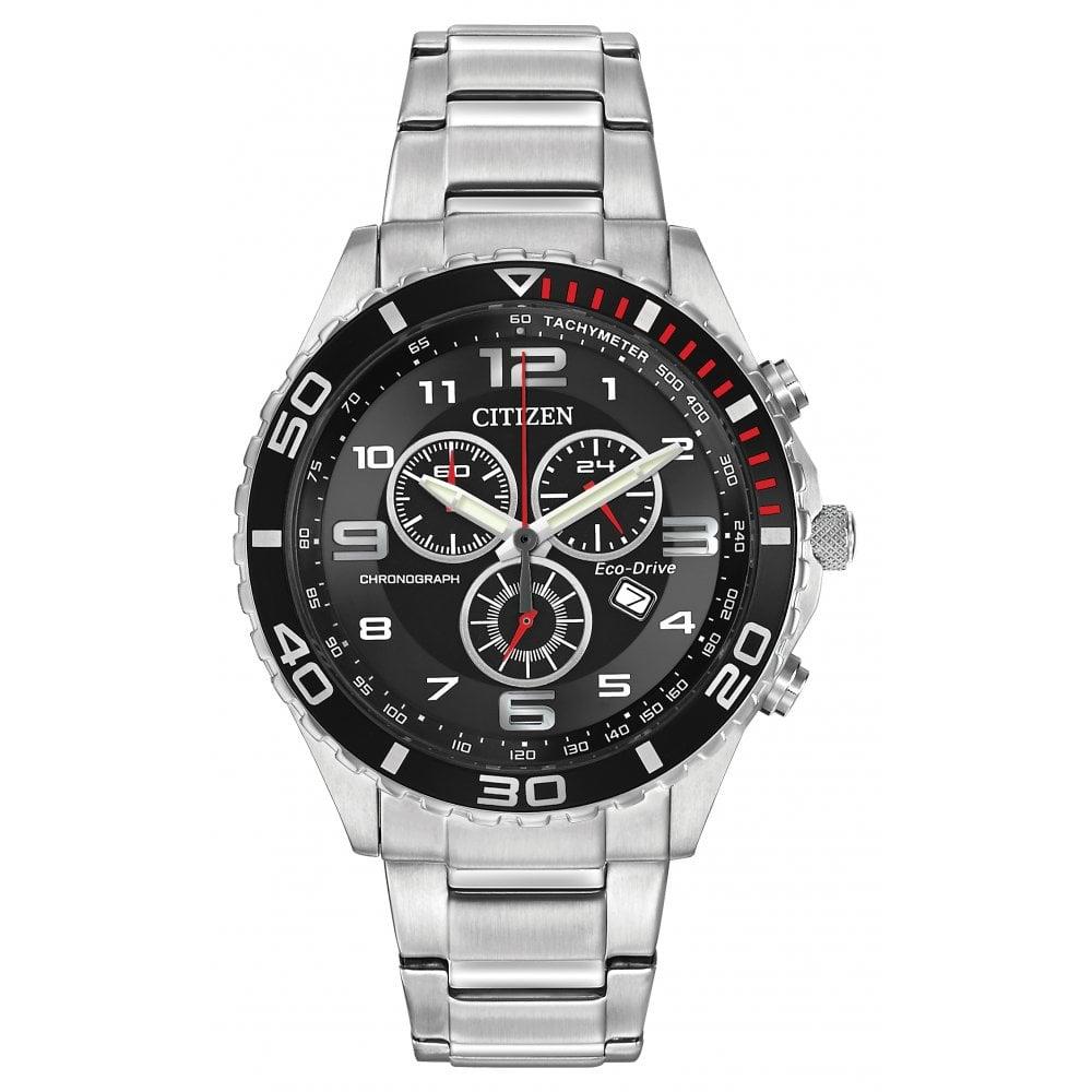 Citizen Mens Eco-drive Chronograph At2121-50e Watch