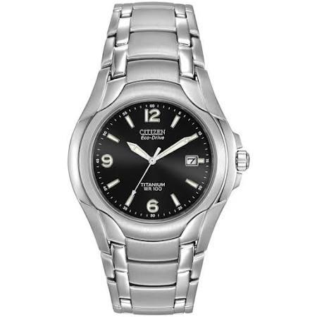 Citizen Eco-Drive Men's Titanium Bracelet Watch BM6060-57F