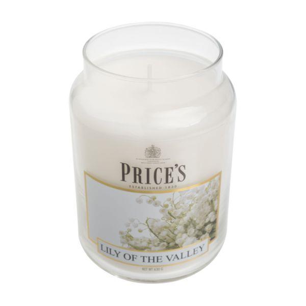 Price's Large Jar Candle Lily of the Valley PBJ010652