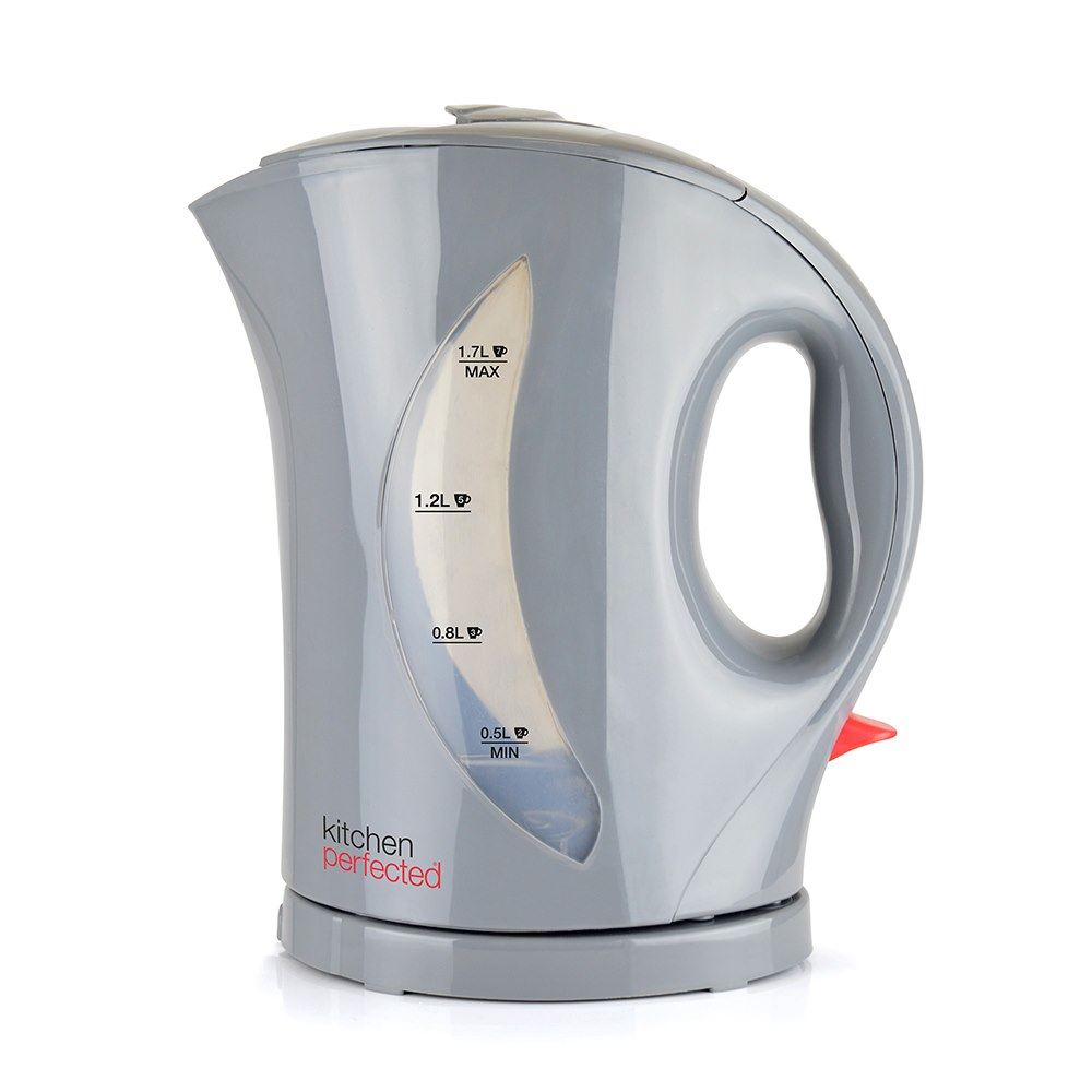 KitchenPerfected 2Kw 1.7Ltr Cordless Kettle - Anthracite Grey (Carton of 12)