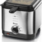 Swan 1.5L Chrome deep fat fryer SD6060N