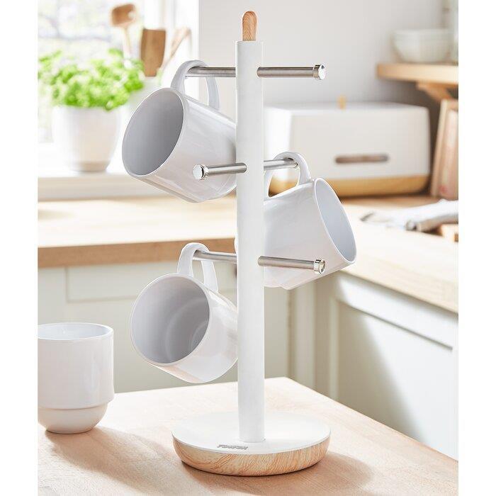 Tower Scandi Canister Cutlery & Mug Tree Set