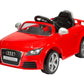 Audi TT RS Plus Electric Ride On Toy - Red Outdoor Game toy Garden TY5932RD