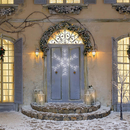 Christmas Workshop 75CM 240LED Snowflake Silhouette Light - White - 70719