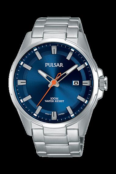 Pulsar Mens Watch Sports Analogue Quartz Stainless Steel Bracelet Watch Ps9505x1