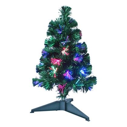 Christmas Workshop 60cm/2ft Green Fibre Optic Xmas Tree (Carton of 12)