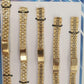 Watch Straps Metal Bracelet Gilt 12mm